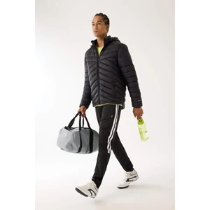 DeFactoFit Sporcu Jogger Eşofman Altı Slim Fit Dar Kesim Fermuarlı Paça Skuba Dalgıç Kumaş D0669AX24AU