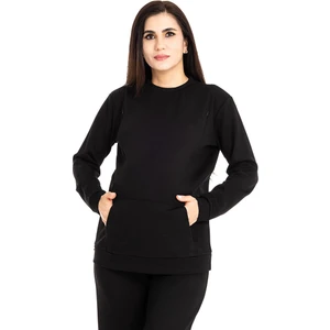 Baby Mom Emzirme Özellikli Hamile Sweatshirt Anne Giyim