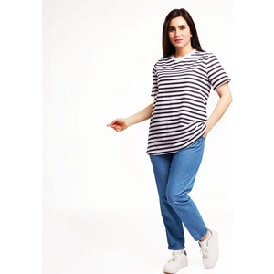 Baby Mom Hamile Çizgili Kısa Kol Tshirt Anne Giyim