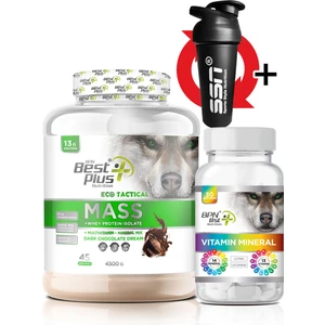 BPN Best Plus Nutrition Eco Tactical Kombinosyon Paketi(Mass Gainer Çikolata+Vitamin)