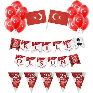 Düvenci Ticaret 29 Ekim Özel Kutlama Süsleri