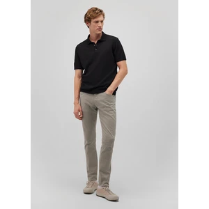 Jake Mavi Black Sisli Gri Gabardin Pantolon0042286582