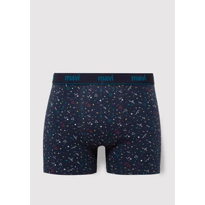 Baskılı Lacivert Boxer 092458-32184