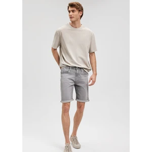 Erkek BRIAN Gri Sporty Jean Şort 0418485151