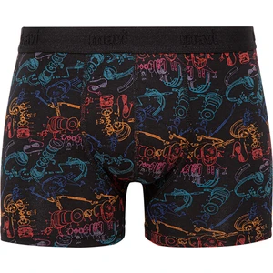 Baskılı Siyah Boxer 0911374-900