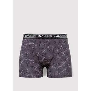Baskılı Gri Boxer 0911371-80867