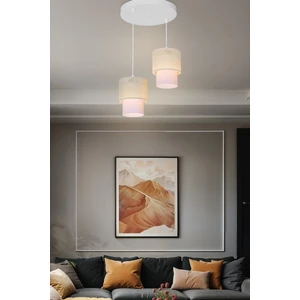 Ag Light Design Beyaz Sarkıt Avize Salon Yatak Odası Mutfak Modern Şık Lamba