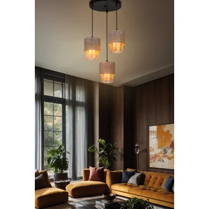 Ag Light Design Kahverengi Sarkıt Avize Salon Yatak Odası Mutfak Modern Şık Lamba