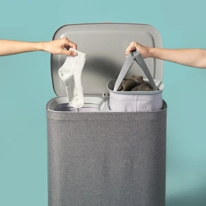Garb Katlanır Kumaş Kirli Sepeti 90 Litre