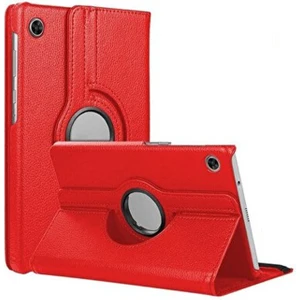 Honor Pad X8 Uyumlu 3 Kameralı Döner Standlı Kapaklı Kılıf