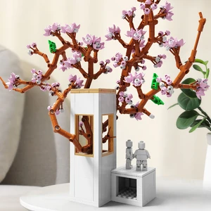 Blok Çiçek - Saksılı Sakura Dalları