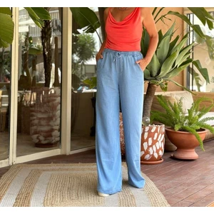 Pass&pass 2418 Kadın Ince Yazlık Jeans Kot Denim Pantolon - Kar