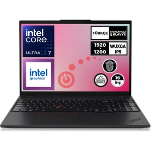 Thinkpad T16 G3 Ultra 7 155U 32GB 2tb SSD 16" Wuxga W11P Notebook 21MN005BTX 016