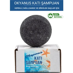 Katı Şampuan (Okyanus) Keratin - Aktif Karbon - B5 Besleyici & Onarıcı Güçlü Parlak ve Hacimli Saçlar