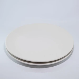 ( Ham Ürün ) 2 Lı 18 cm Mertaban Tabak Çini Bisküvi ( Ham Ürün )