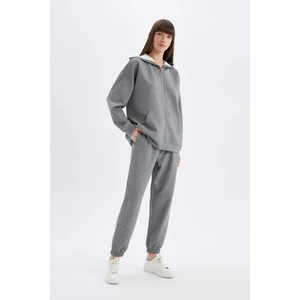 Standart Fit Jogger Eşofman Altı Beli Paçası Lastikli Cepli Skuba Dalgıç C6857AX24AU