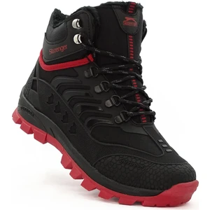 Erkek Axenix Su Geçirmez Siyah Ayakkabı Bot