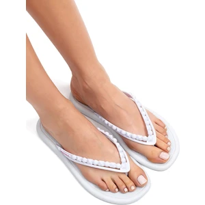 Meu Sol Ad Kadın Parmak Arası Terlik Beyaz 35/42