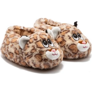 Tigy Çocuk Hayvanlı Panduf Kahverengi 30/35 CC0621