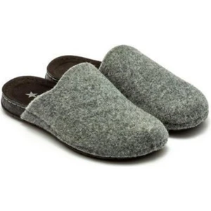 YY0132 Tw Felt Gri Erkek Terlik