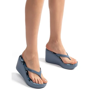 High Fashion Thong Kadın Parmak Arası Terlik Mavi 35/40 DD0056