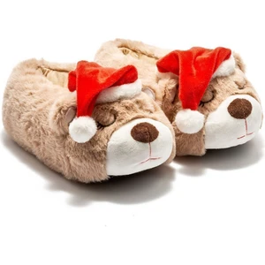 Duman Kadın,garson Boy Hayvanlı Panduf Kahverengi 36/41 CC0575