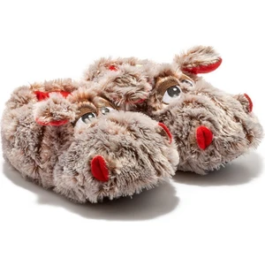 Carmen Unisex Hayvanlı Panduf Gri 36/43 AA0626