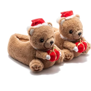 Regalo Çocuk Hayvanlı Panduf Kahverengi 30/35 CC0627A