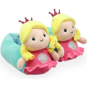 Yy0333 Tw Candy Yeşil Hayvan Figürlü Çocuk Panduf YY0333