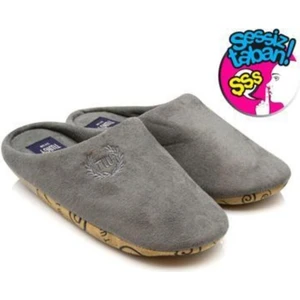 Gri Kadın Ev Terliği