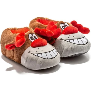 Happy Unisex Hayvanlı Panduf Kahverengi 36/43 AA0632