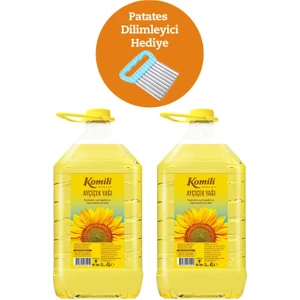 Ayçiçek Yağı 4 Lt Pet * 2 + Patates Dilimleyici Hediyeli