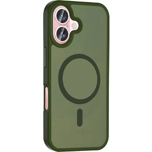 Iphone 16 Plus Kılıf Sio Wireless Şarj Özellikli Mat Arka Yüzey