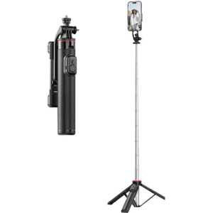 C13 Siyah Çok Amaçlı Taşınabilir Tripod Kumandalı Selfie Çubuğu