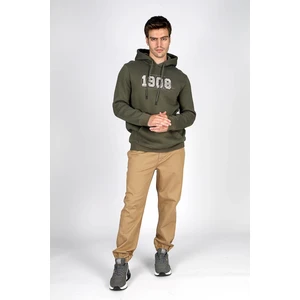 Lee Cooper Washington Erkek Kapüşonlu Sweatshirt Haki