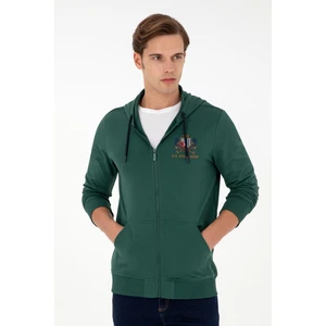 U.S. Polo Assn. Erkek Koyu Yeşil Hırka (Örme) 50293649-VR079