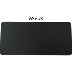 Büyük Boy Sümen  Memory Foam Kaymaz Taban Mouse Pad MSP-010 Siyah
