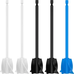 Reçine Için Mikser Ataşmanı Matkap, 5'li Paket Epoksi Reçine Karıştırıcı Reçine Karıştırıcı Ataşmanı, Boyayı Karıştırmak Için Spiral Karıştırıcı (Yurt Dışından)