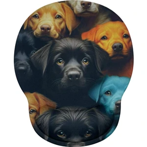 Bilek Destekli Memory Foam Kaymaz Taban Mouse Pad MSP-014 Desenli 4