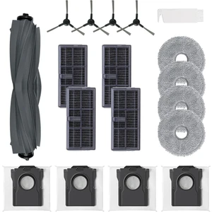 Dreame X30 Ultra, L10S Pro Ultra Elektrikli Süpürge Ana Yan Fırça Hepa Filtre Paspas Bezi Toz Torbası Aksesuar Seti (Yurt Dışından)