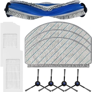 Ecovacs Deebot N20/N20 PLUS/N20 Pro Plus Robot Süpürge Yedek Parçaları Ana Yan Fırça Hepa Filtre Paspas Bezi (Yurt Dışından)