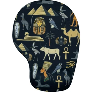 Bilek Destekli Memory Foam Kaymaz Taban Mouse Pad MSP-008 Desenli 3