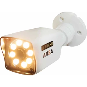 5mp Sony Lens Ultra Hd 1080P Ahd 8 Warm LED Işıklı Dış Mekan Güvenlik Kamerası