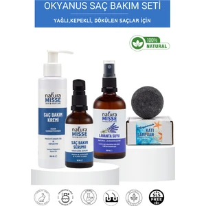 Saç Bakım Seti Okyanus Canlı Dolgun Parlak Saçlar Saç Bakım Serisi