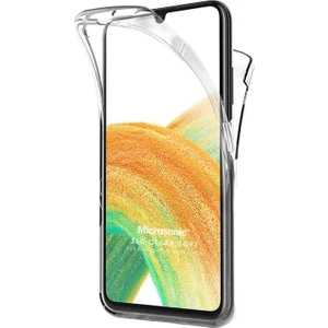 Samsung Galaxy A05S Kılıf 6 Tarafı Tam Full Koruma 360 Clear Soft Şeffaf