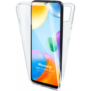Xiaomi Redmi 13C Kılıf 6 Tarafı Tam Full Koruma 360 Clear Soft Şeffaf