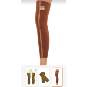 Deve Rengi Uzun Yün Dizlik Korse(1. Çift)