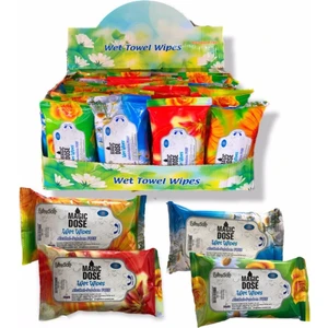 Magic Dose Islak Petek Dokulu Havlu 15' Li