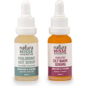 Ikili Serum Seti Hyaluronik Niacinamide Skualen E Vitamini