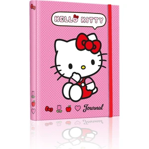 Hello Kitty Gizli Spiralli Günlük Journal 17X24 cm